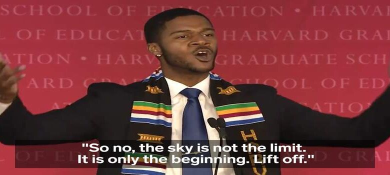 Havard student gives most powerful speech and emotional graduation speech that goes viral donovan livingston-