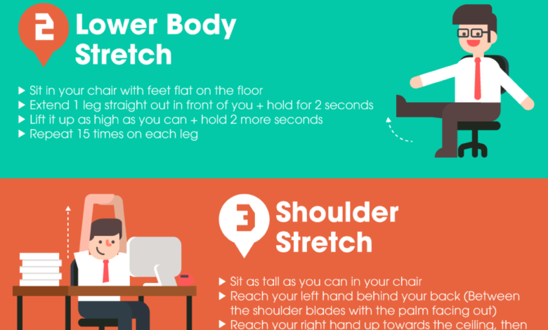 7 exercises you can do right in your chair!