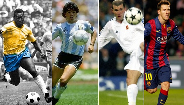 Greatest footballers of all times