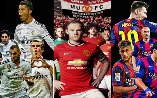 10 most popular football clubs in the world