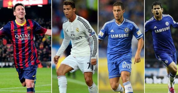 Most valuable footballers on current form