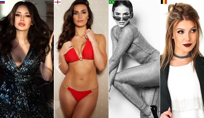 Hottest wags in fifa world cup