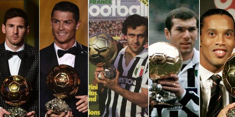  all-time list of ballon d’or winners