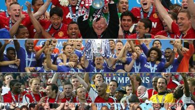 English premier league past winners list