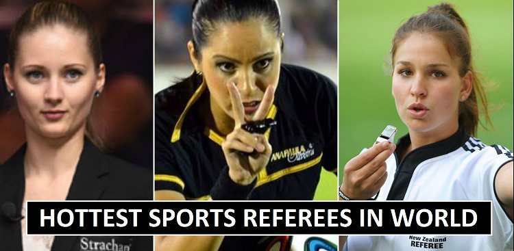 Hottest female sports referees (currently active)