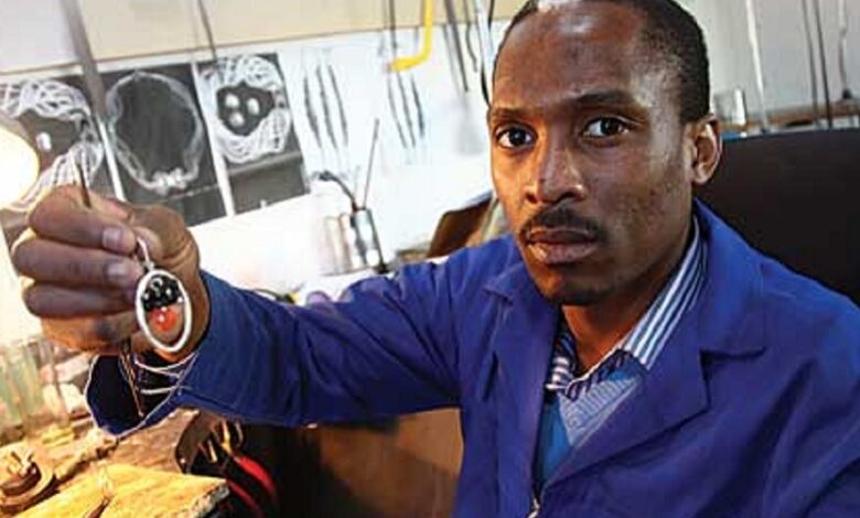 From working in a shack to becoming a top jewelry maker in sa. It all happened by accident