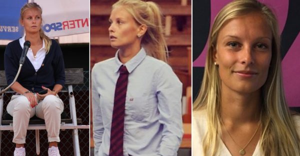 Most hottest tennis match umpire josefin dahlbäck