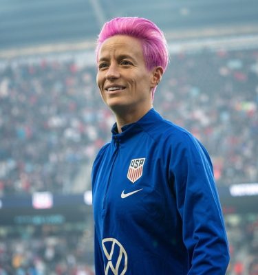 Megan rapinoe with the us women's national team