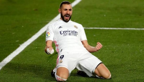 Karim benzema scored 30 goals for real madrid this season
