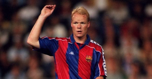 Top 10 greatest right footed players of all time - ronald koeman barcelona