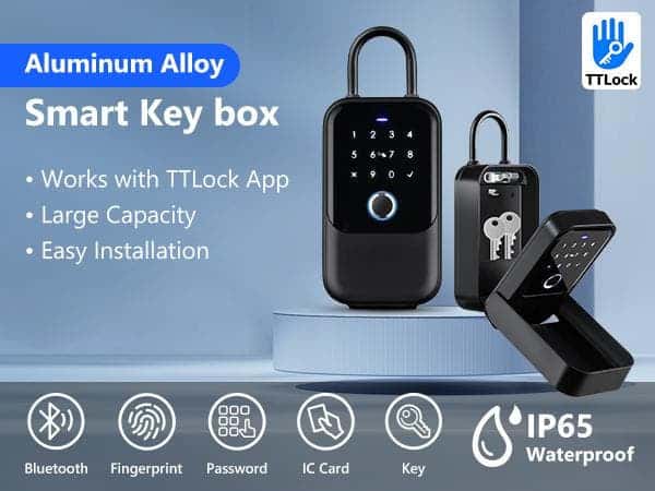 Catchface smart key box the perfect blend of security and