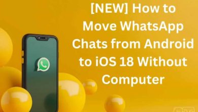 New how to move whatsapp chats from android to a