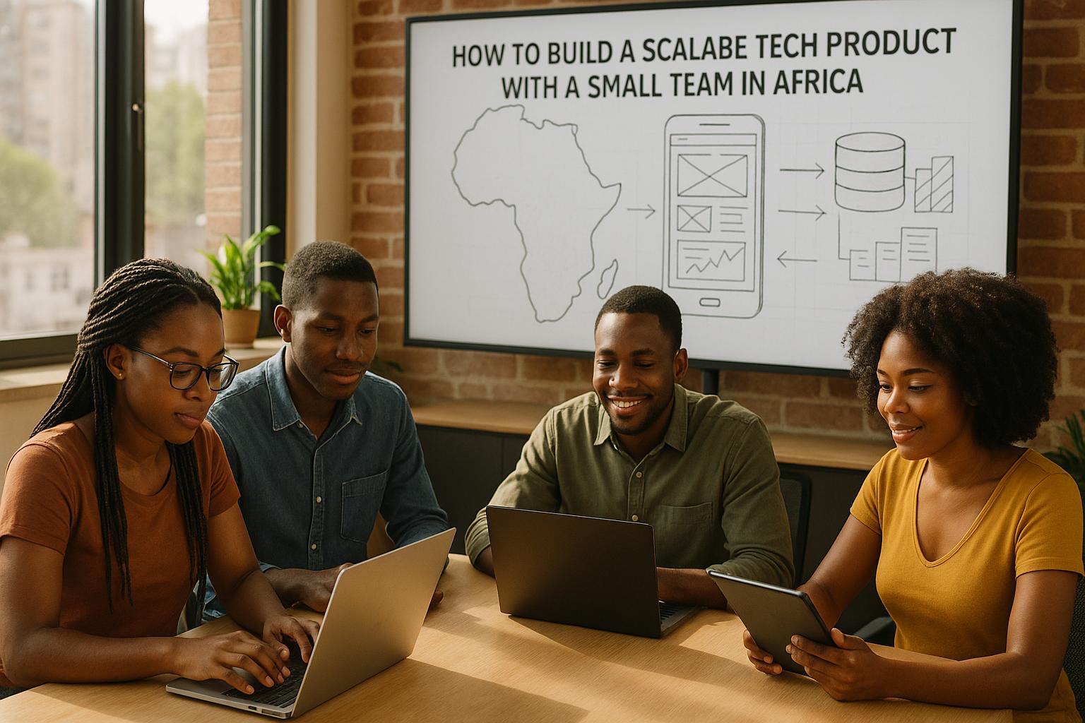 Tech Prodict How to Build a Scalable Tech Product with a Small Team in Africa ...