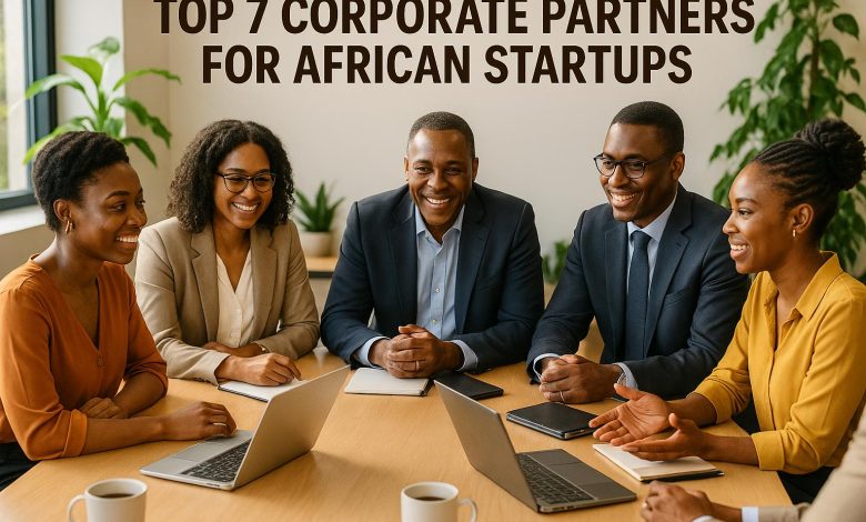 Top 7 corporate partners for african startups