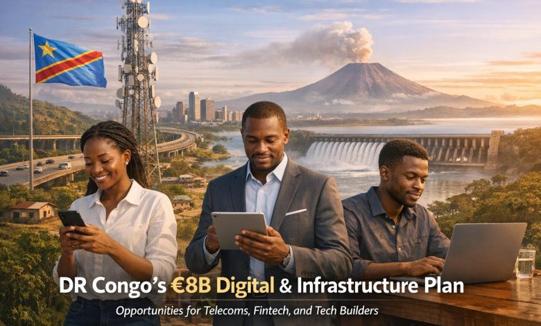 Dr congos e8b digital infrastructure plan opportunities for telecoms