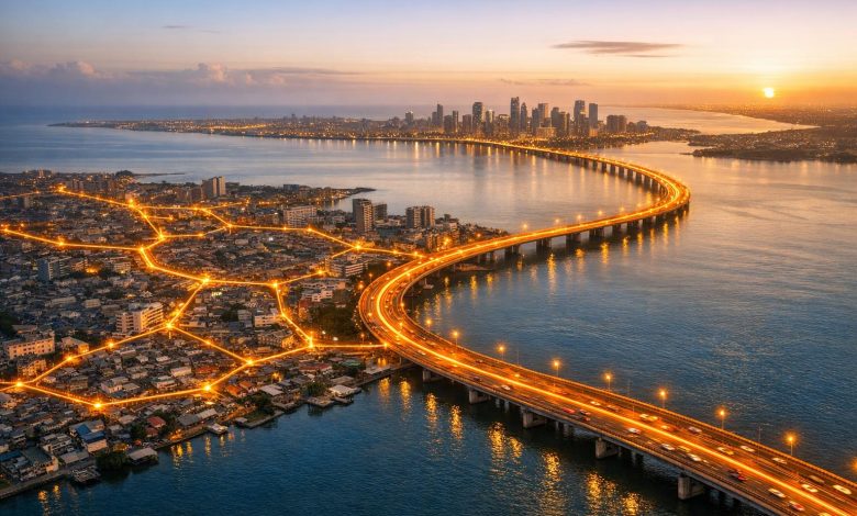 Lagos digital highway map route cost completion date impact